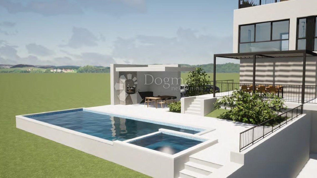 Parenzo, dintorni, villa di alta qualità con vista mare