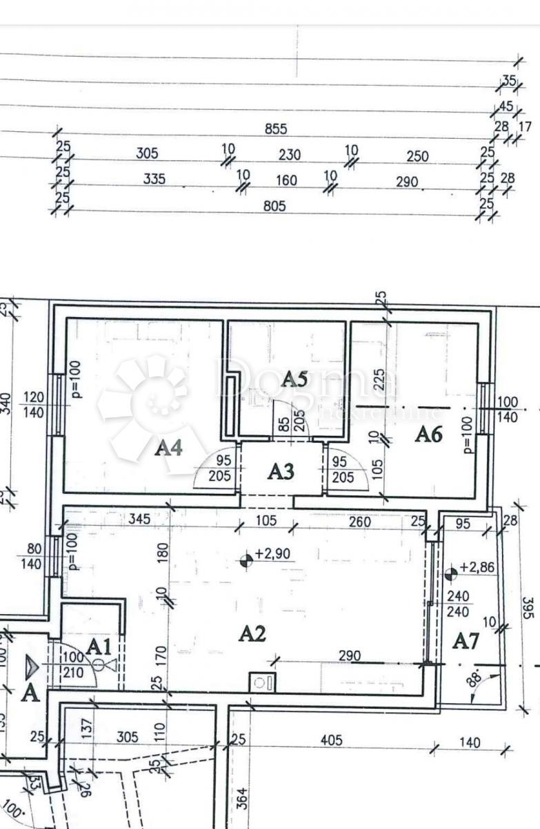 Allogio Centar, Pula, 53,53m2