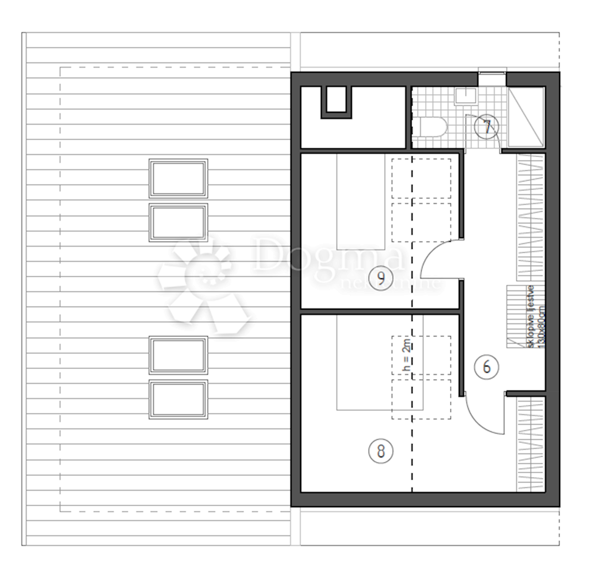 Allogio Brestje, Sesvete, 100,54m2
