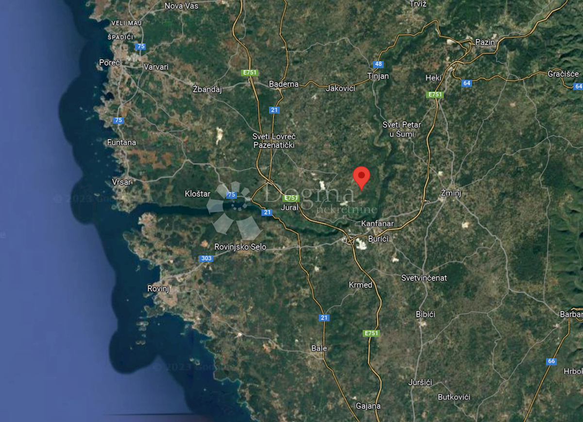 Terreno Mrgani, Kanfanar, 174.551m2