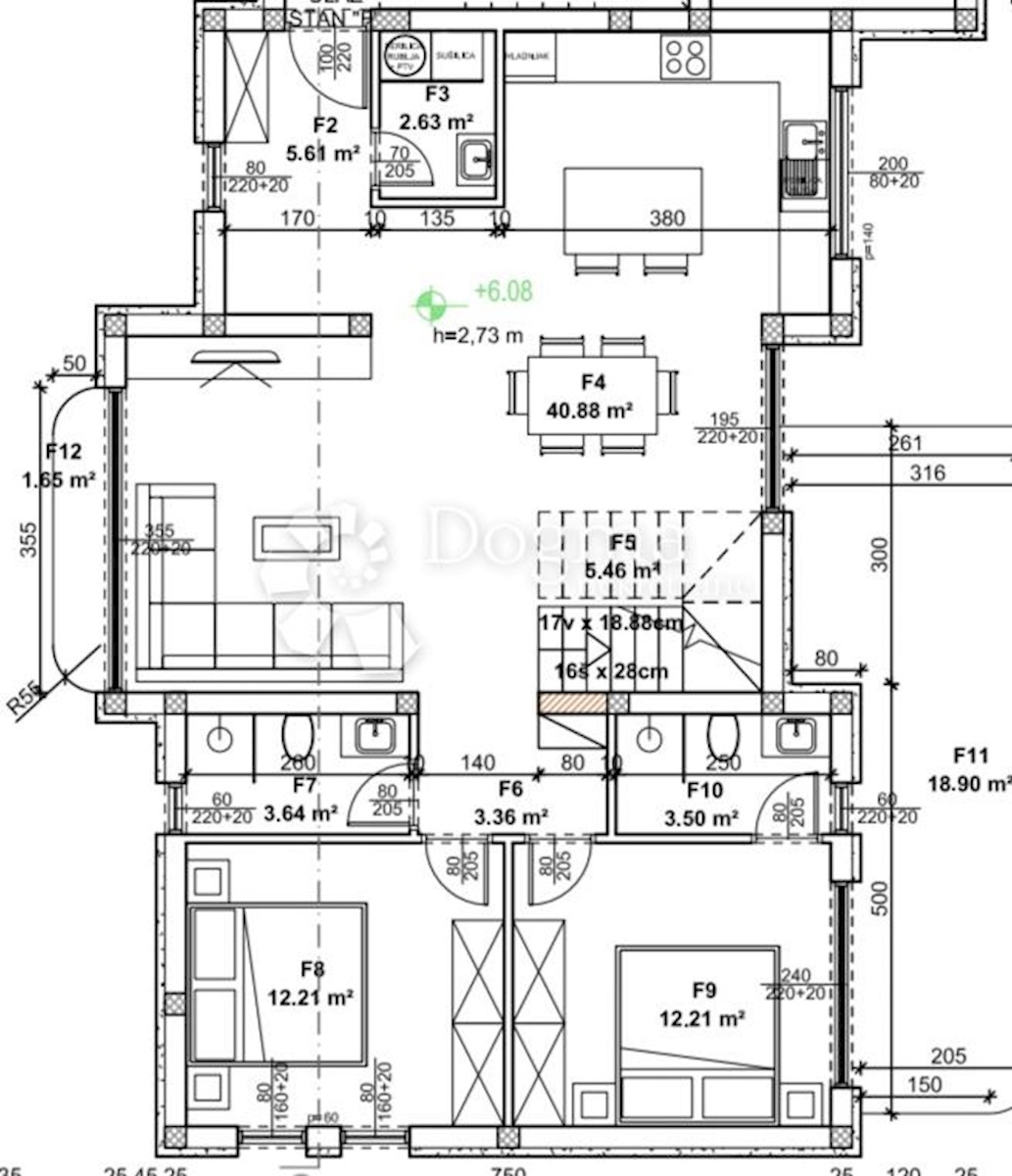 Allogio Rovinj, 150m2