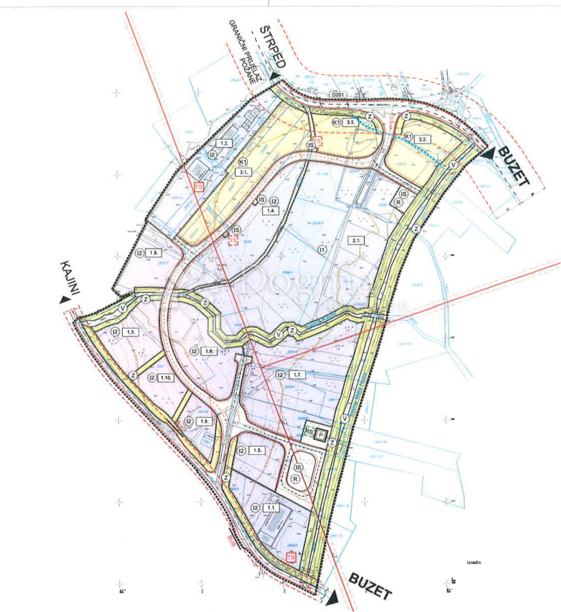 Terreno Buzet, 16.943m2