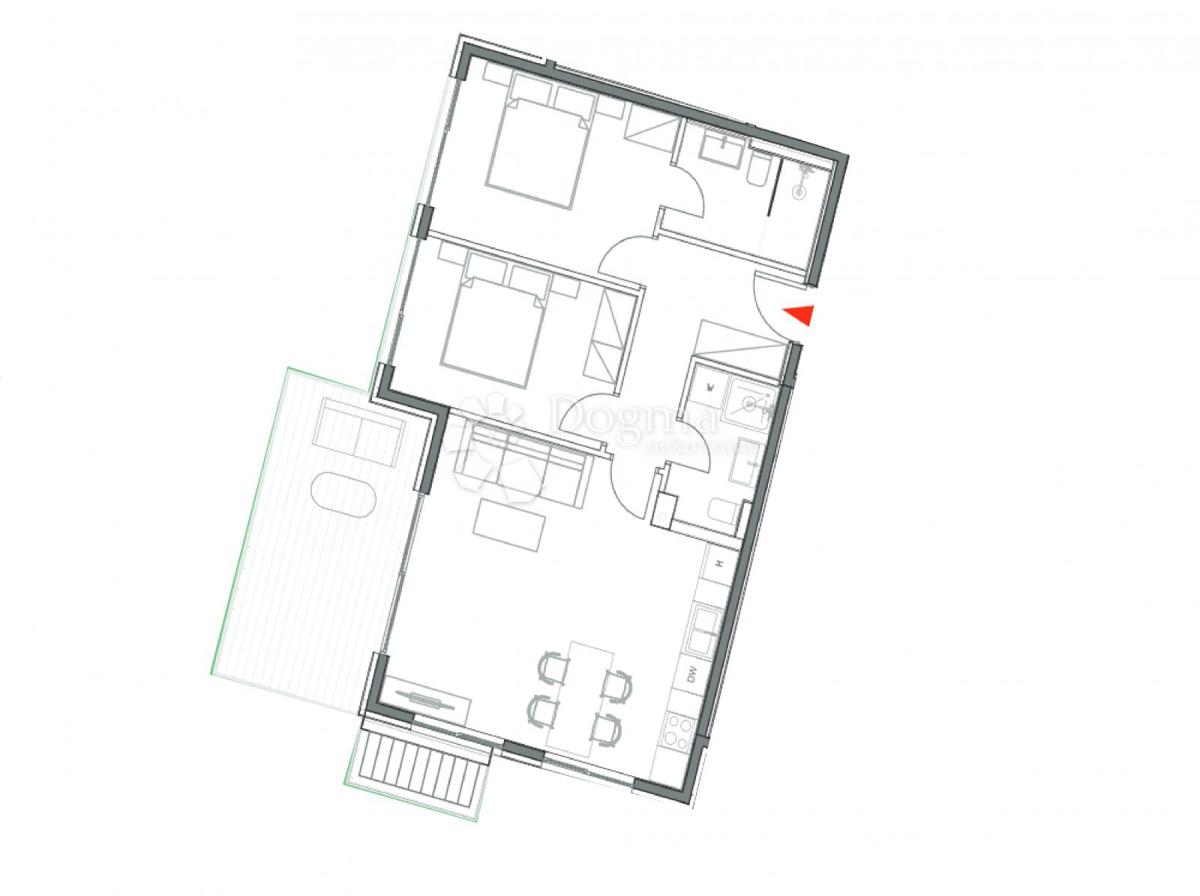 Allogio Umag, 78,90m2