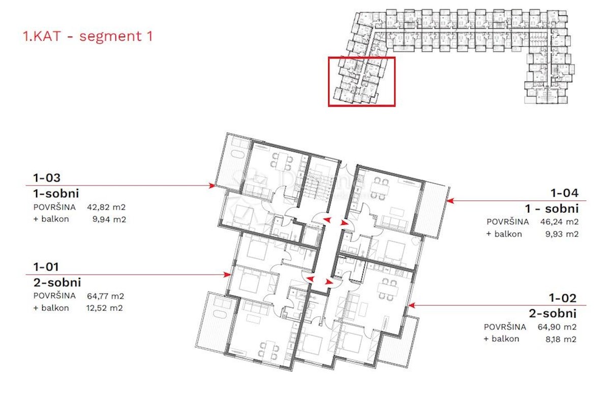 Allogio Umag, 78,90m2