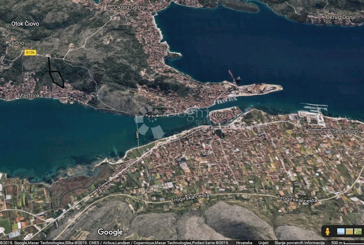 Terreno Čiovo, Trogir, 25.545m2