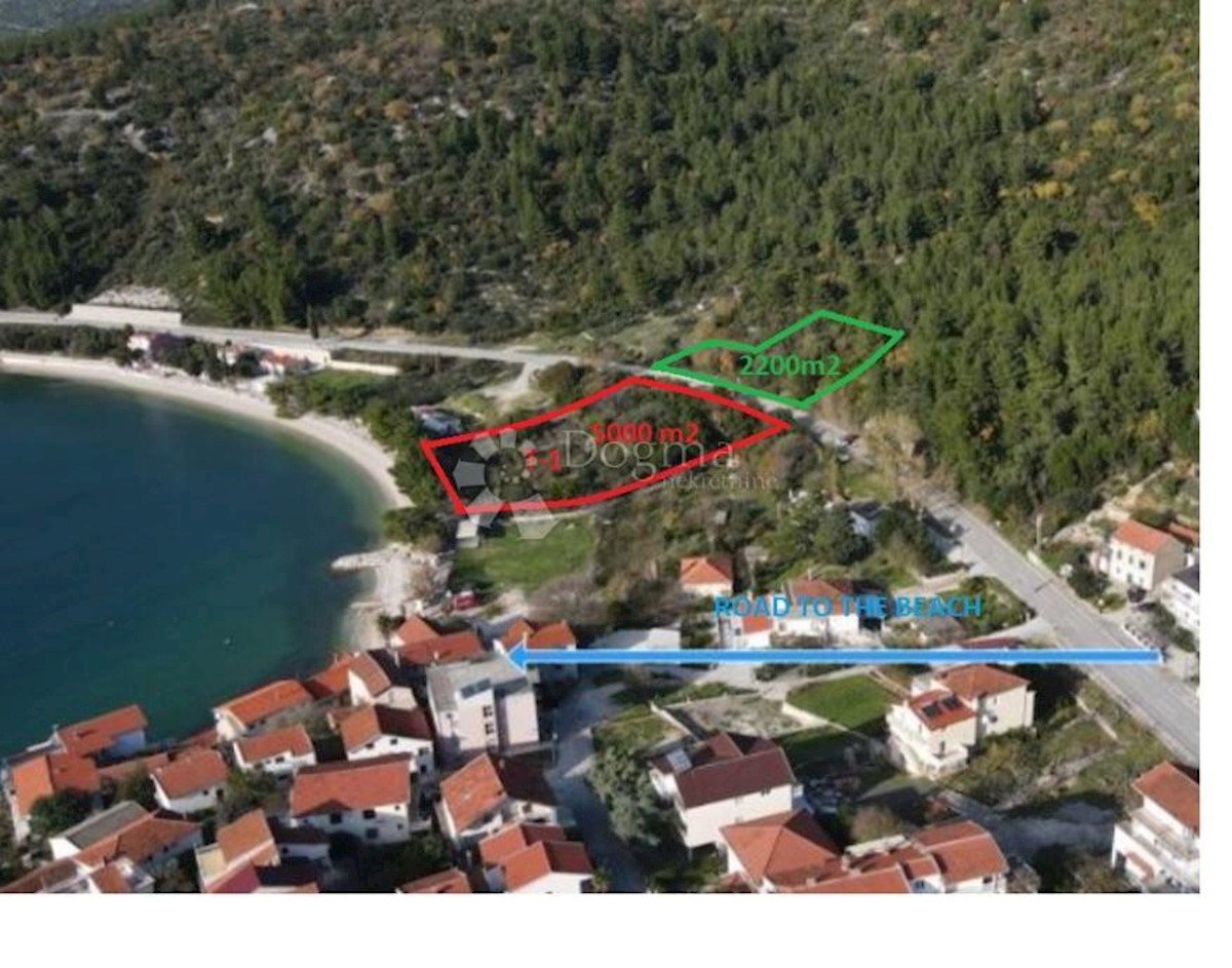 Terreno Podaca, Gradac, 4.876m2