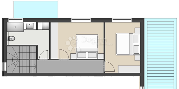 Allogio Mandre, Kolan, 95,50m2
