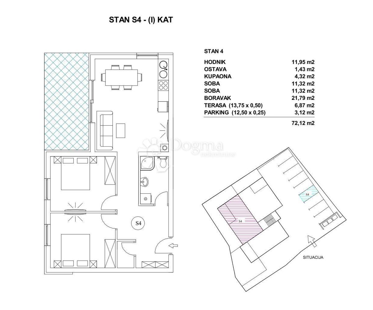 Allogio Pag, 55,94m2