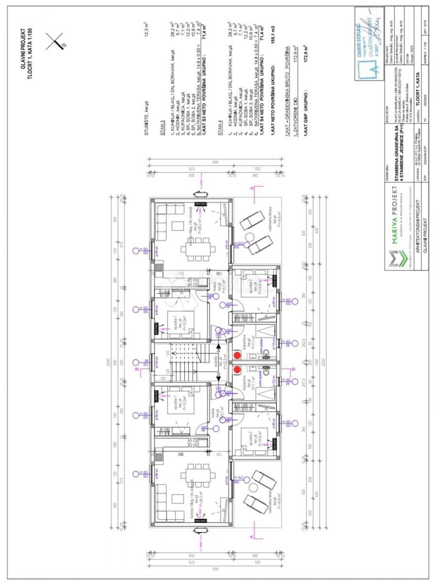 Allogio Privlaka, 79,53m2