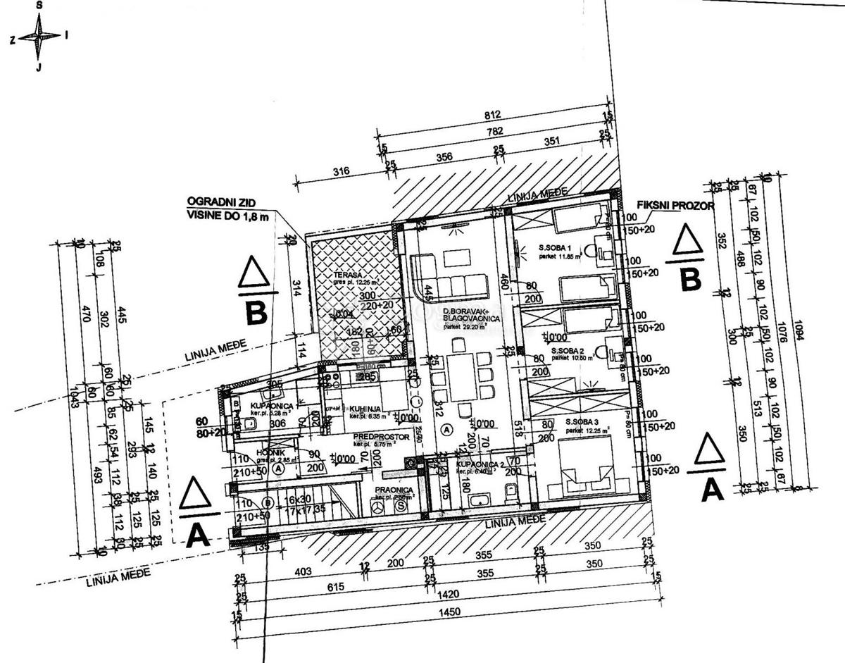 Allogio Križevci, 95m2