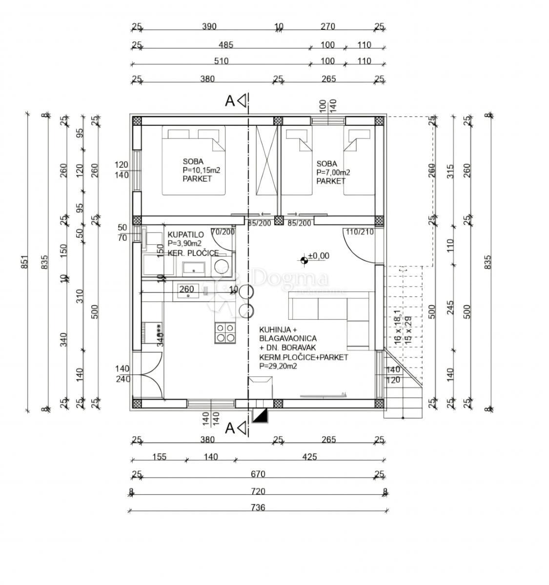 Terreno Vezac, Primošten, 311m2