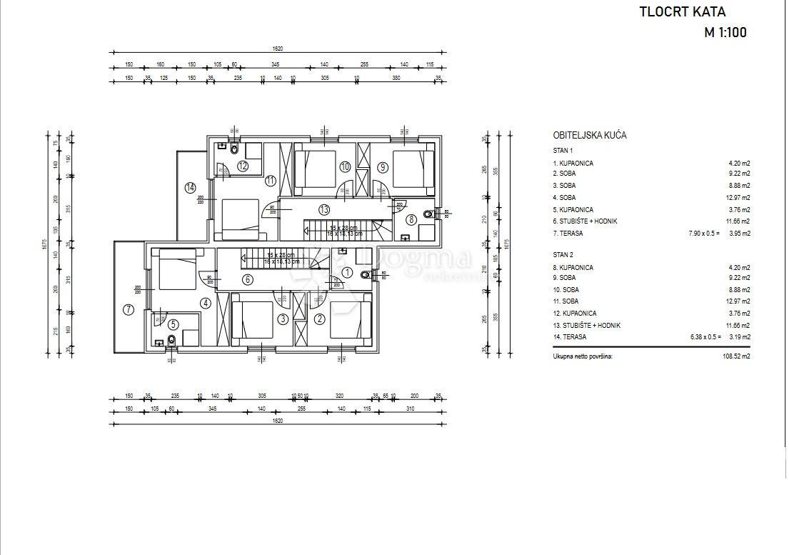 Terreno Malinska, Malinska-Dubašnica, 580m2