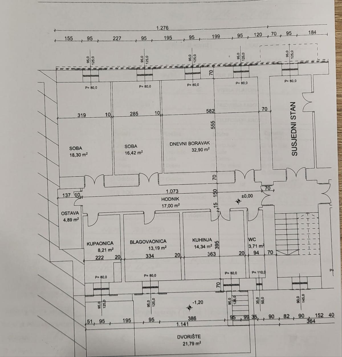 Allogio Centar, Rijeka, 126,20m2