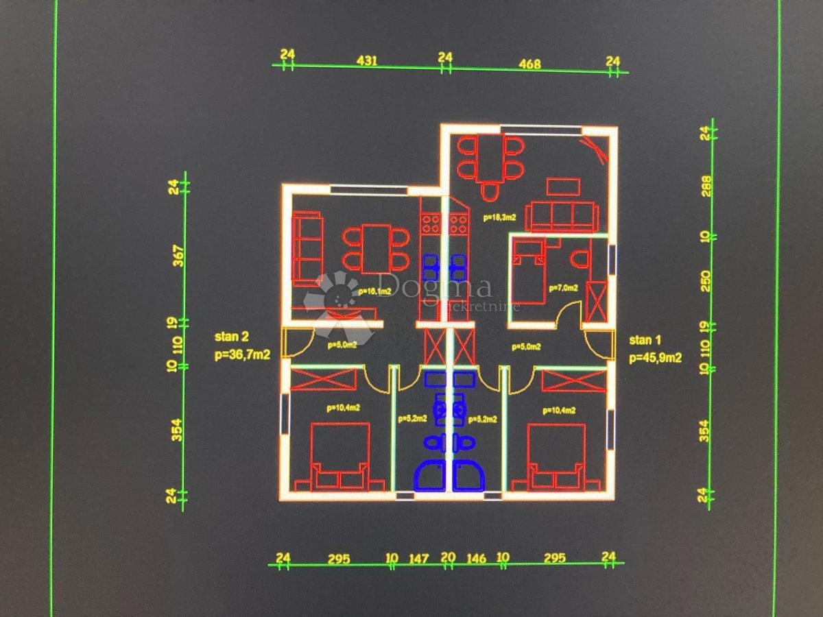 Terreno Plano, Trogir - Okolica, 811m2