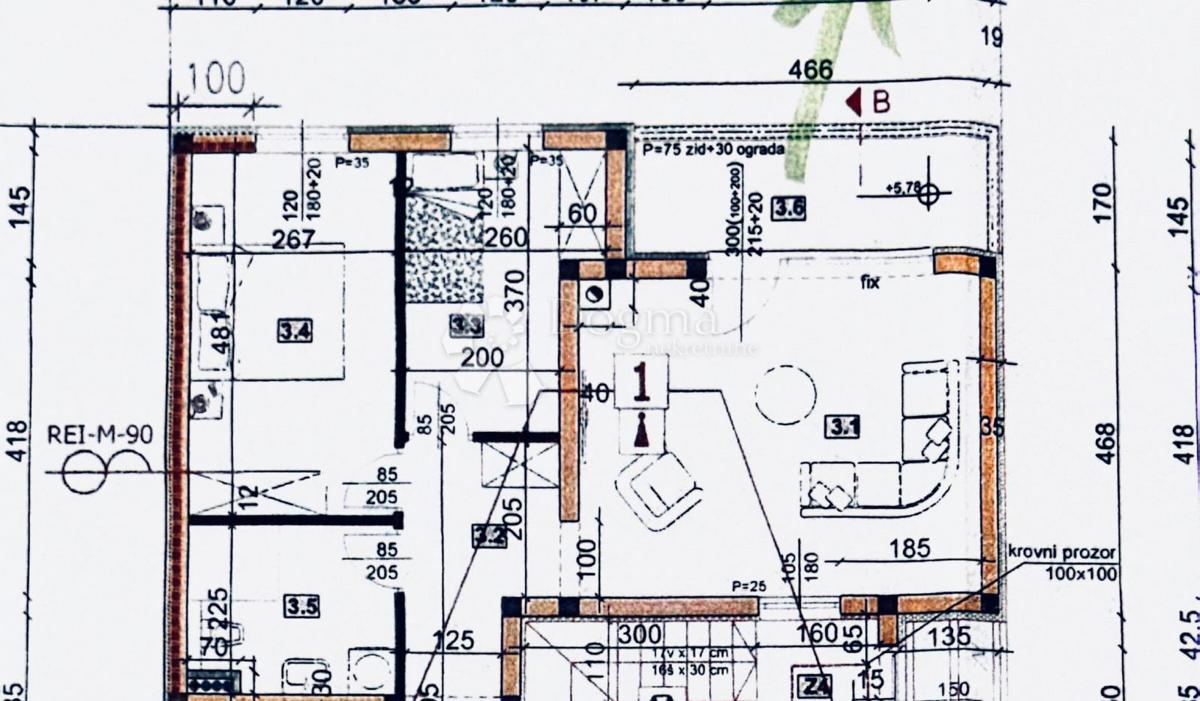 Allogio Medulin, 61,50m2