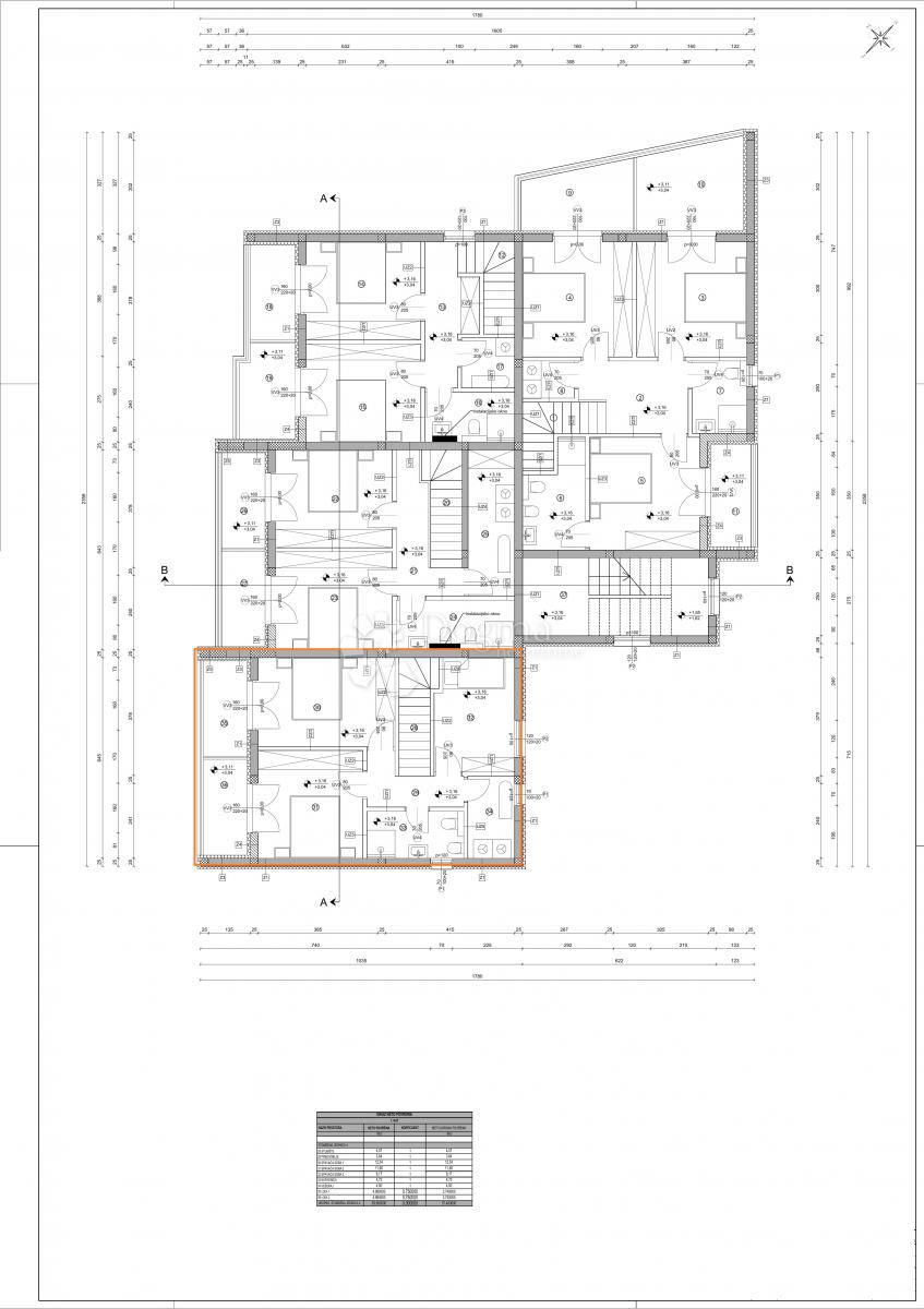 Allogio Vodice, 125,82m2