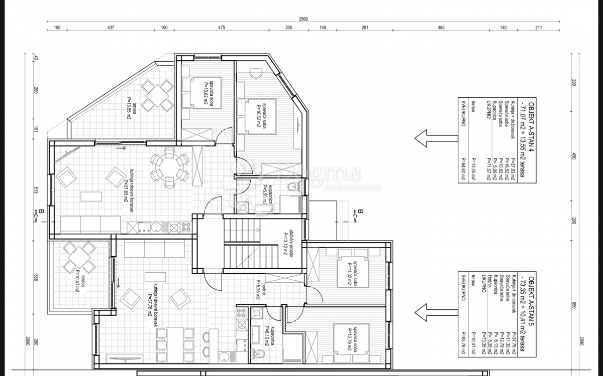Allogio Grebaštica, Šibenik - Okolica, 84,62m2