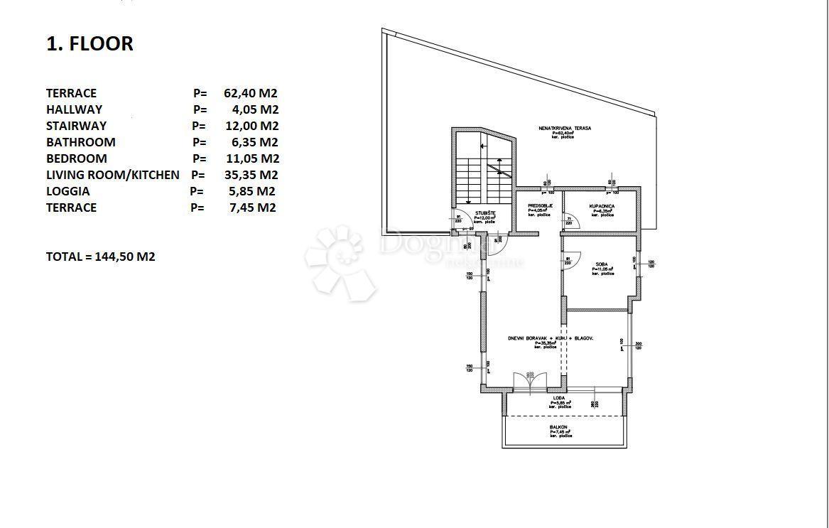 Casa Veliko Brdo, Makarska, 447m2