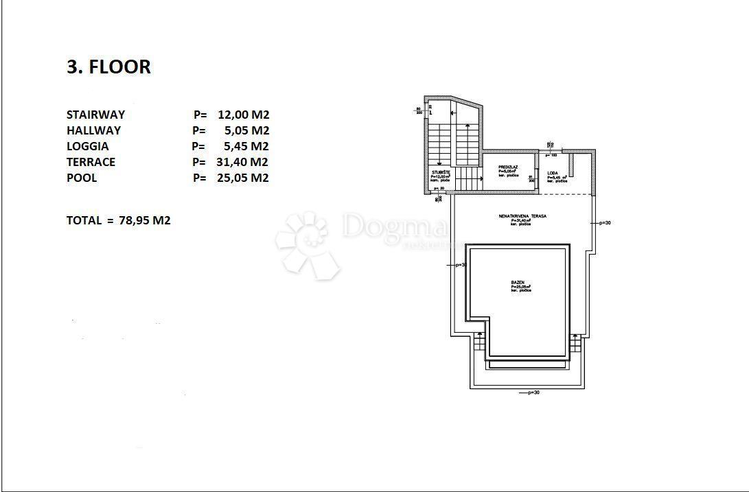 Casa Veliko Brdo, Makarska, 447m2