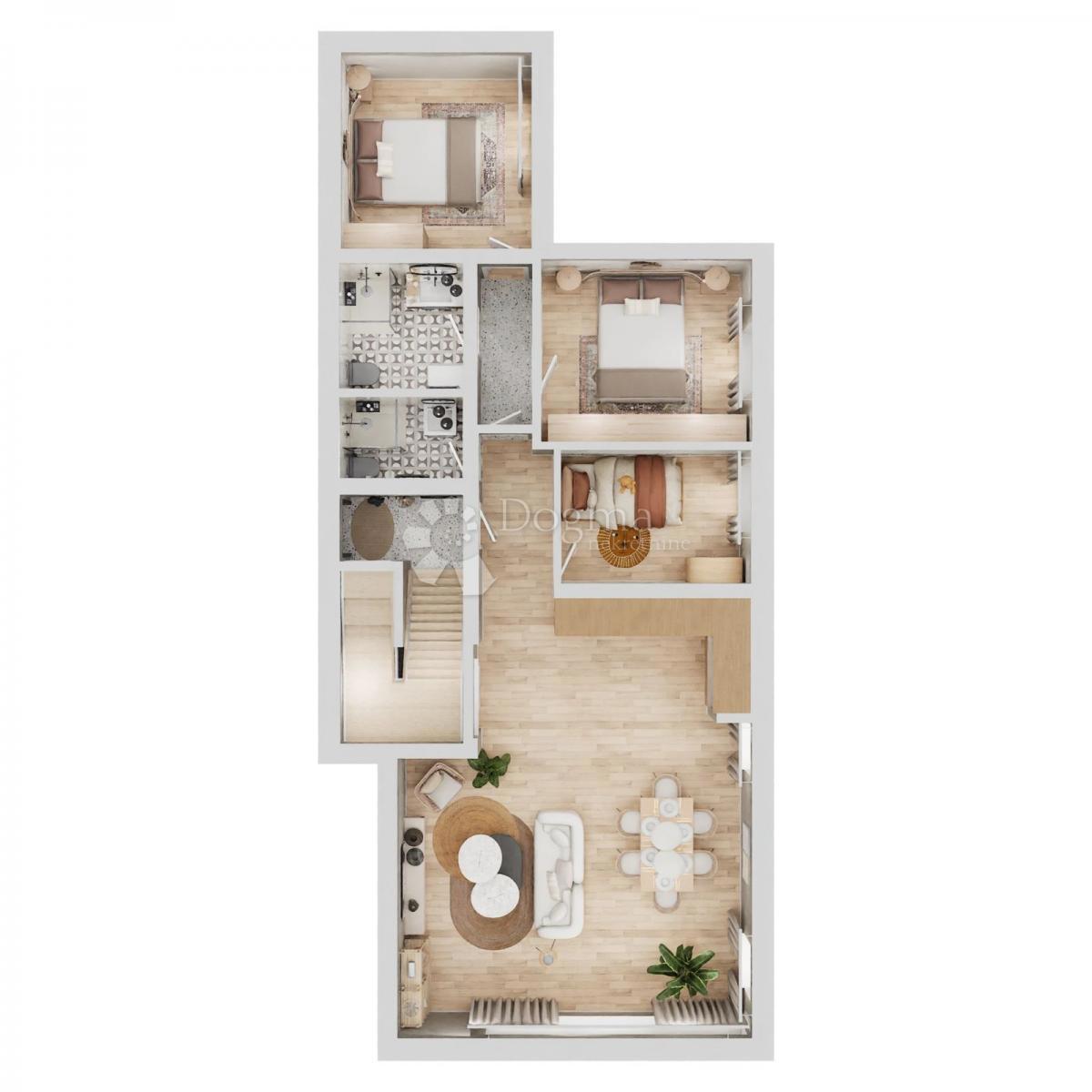 Allogio Rogoznica, 108,32m2