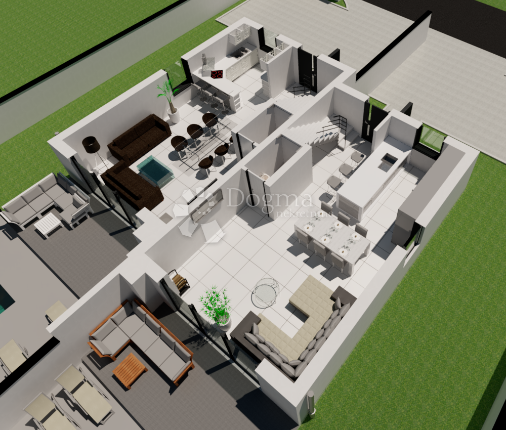 UMAGO, MODERNA CASA DOPPIA A 200 MT DALLA SPIAGGIA