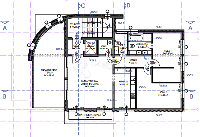 Allogio Srebrnjak, Maksimir, 151m2