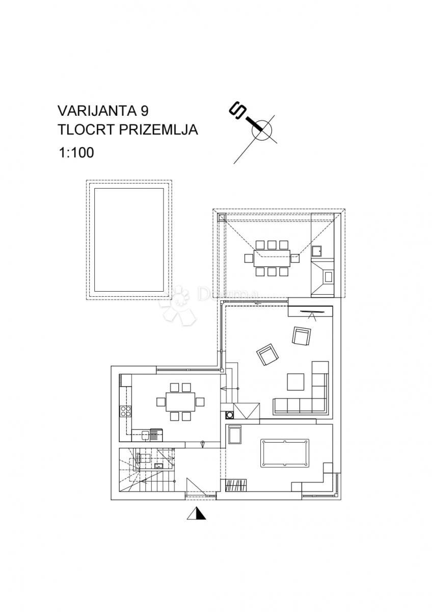 Terreno edificabile Šilo, Dobrinj, 510m2