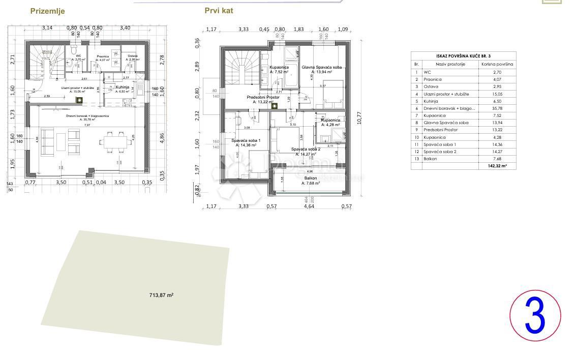 Terreno edificabile Barban, 544m2
