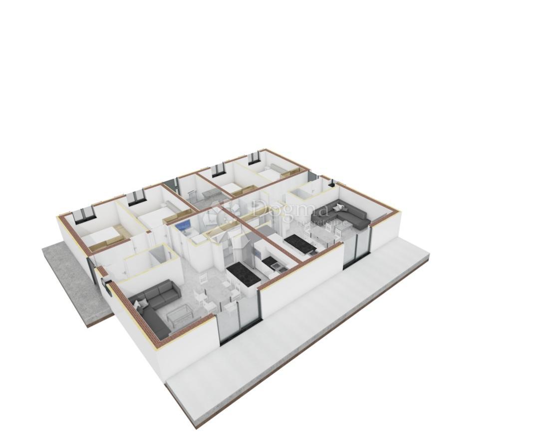 Allogio Crnica, Šibenik, 84,83m2