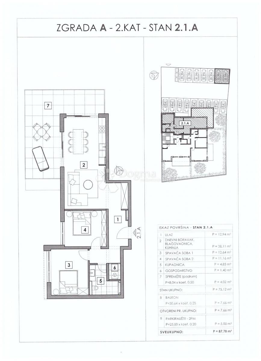 Allogio Vabriga, Tar-Vabriga, Vabriga, Tar, 58,18m2
