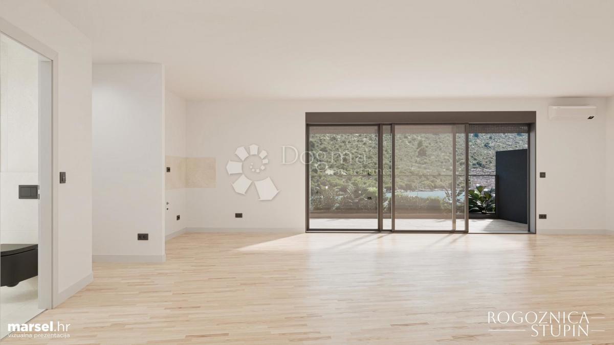 ROGOZNICA - NUOVO EDIFICIO MODERNO 2ª FILA DAL MARE