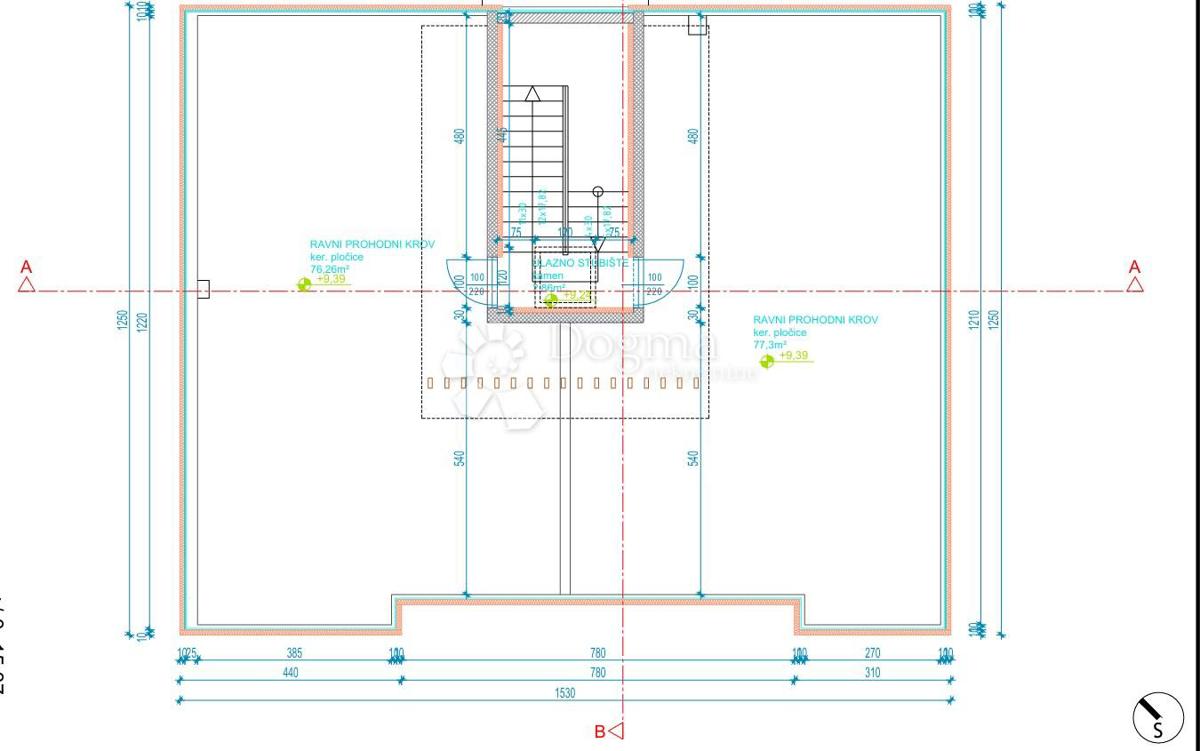 Allogio Sveti Petar na Moru, Sveti Filip I Jakov, 89m2