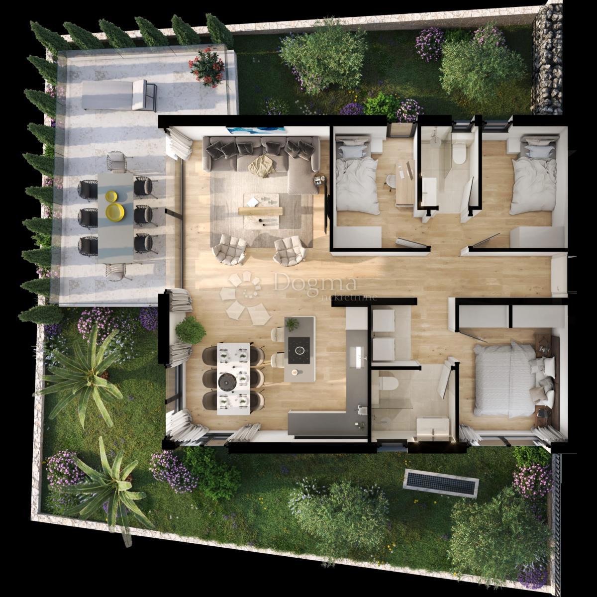 Allogio Belafuža, Zadar, 117,95m2