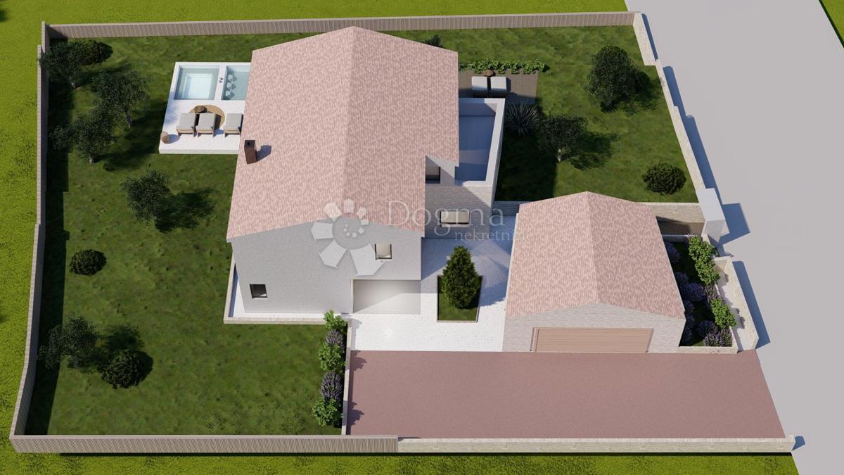 Terreno edificabile Tinjan, 1.153m2