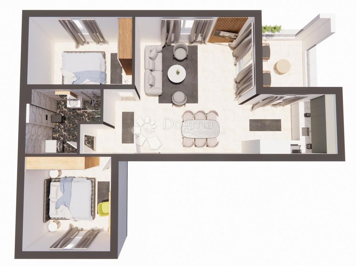 Allogio Brodarica, Šibenik - Okolica, 51,63m2