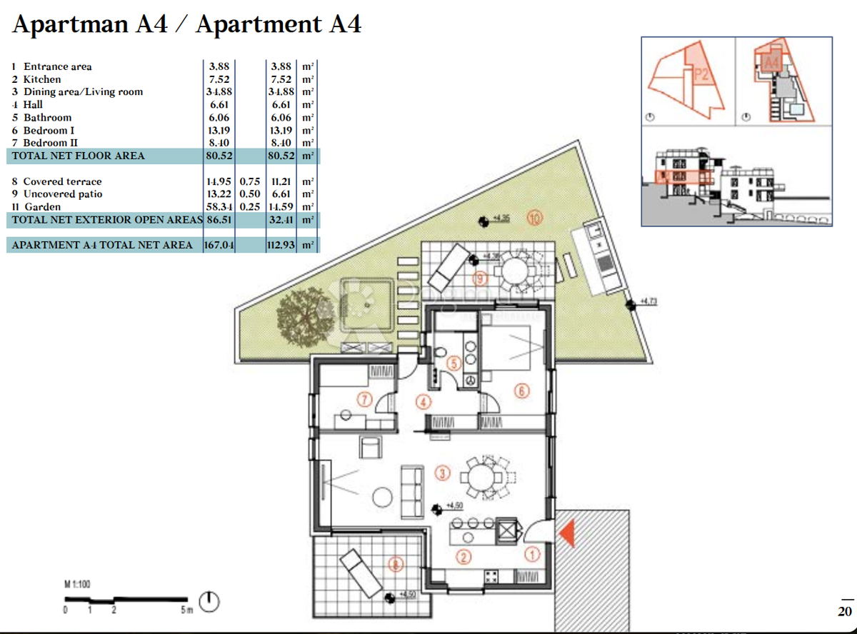 Allogio Primošten, 121m2