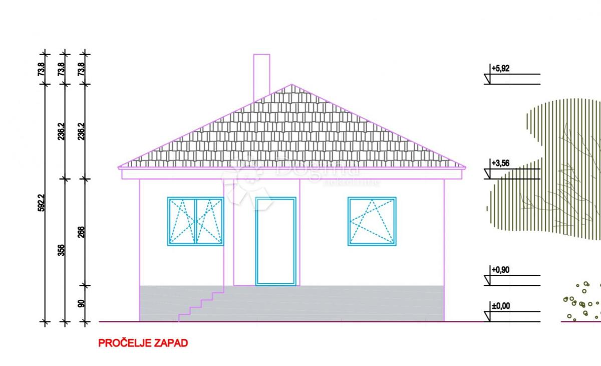 Casa Zadvorsko, Brezovica, 69,52m2