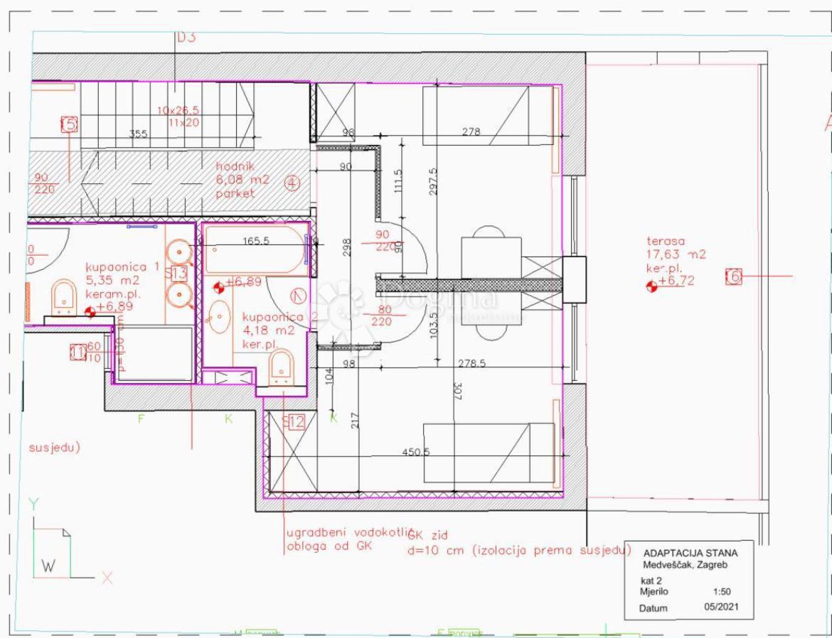 Allogio Centar, Gornji Grad - Medveščak, 260m2