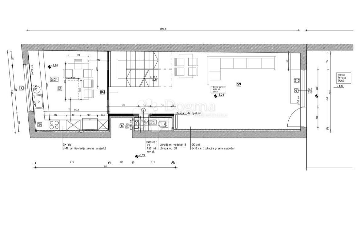 Allogio Centar, Gornji Grad - Medveščak, 260m2
