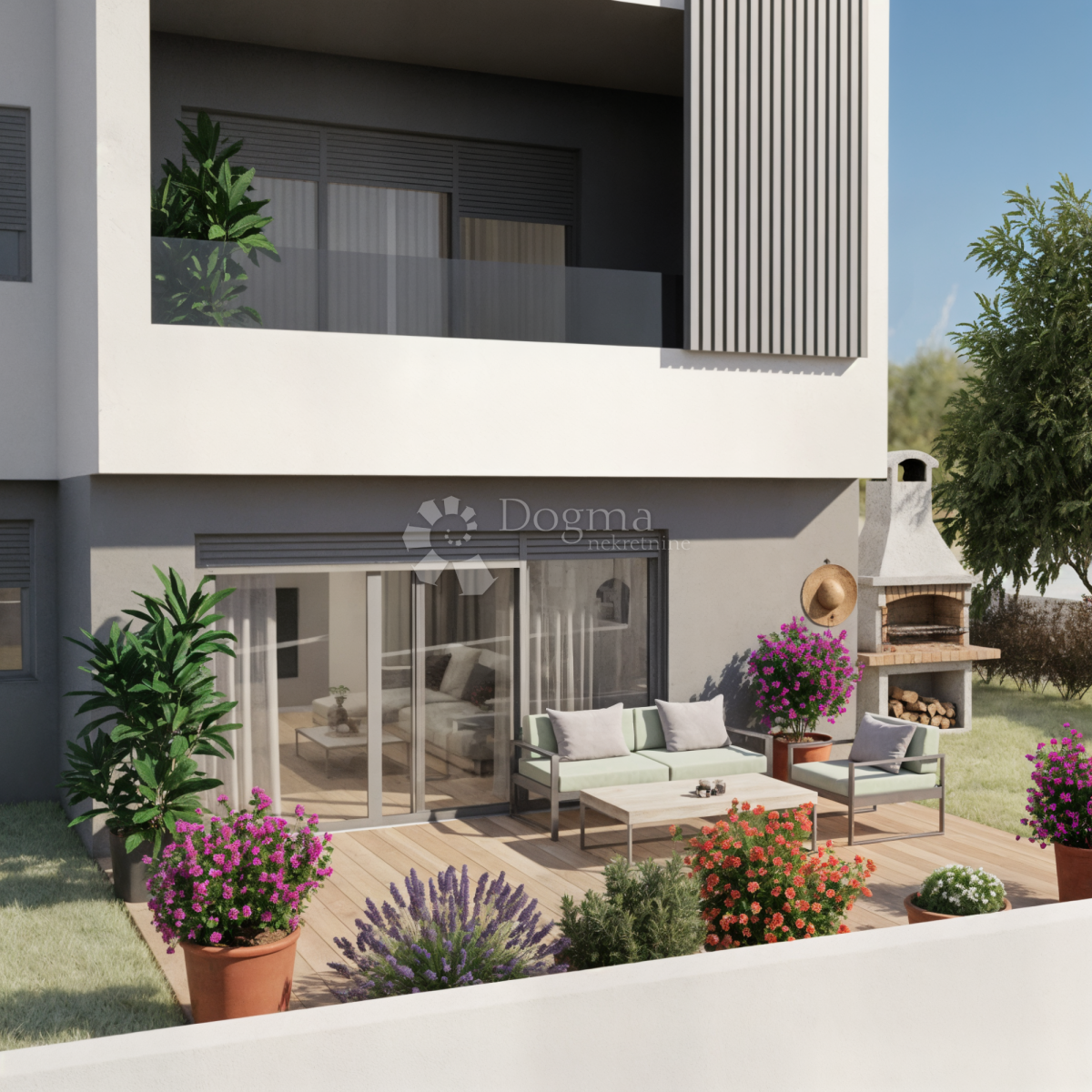Moderno appartamento con giardino a Kaštel Stari - nuovo edificio vicino al mare