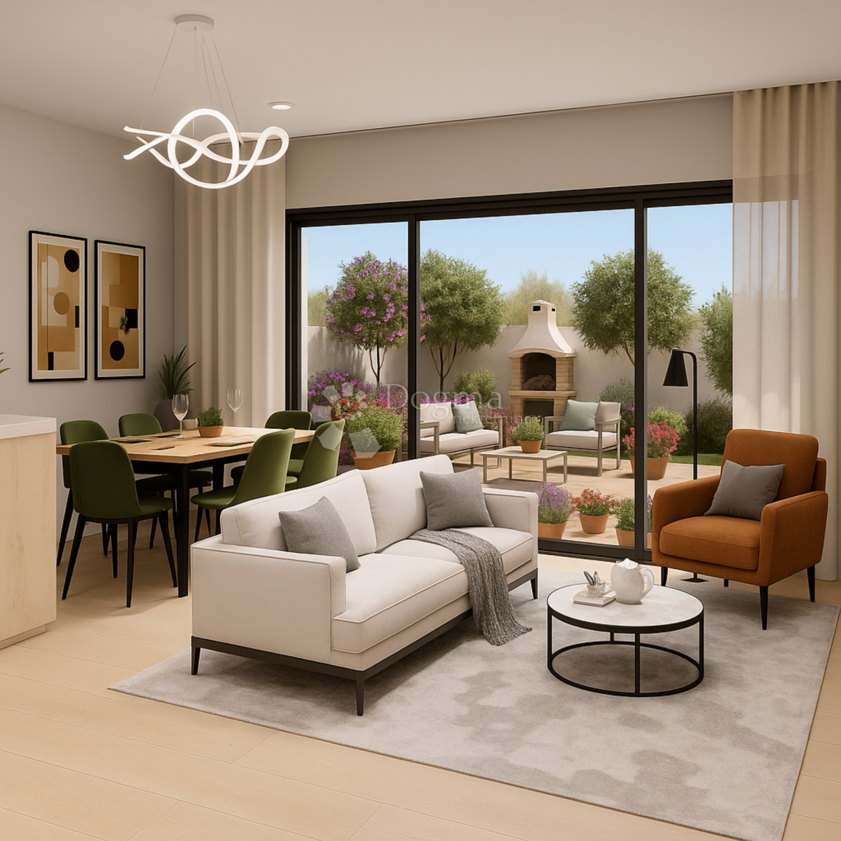 Moderno appartamento con giardino a Kaštel Stari - nuovo edificio vicino al mare