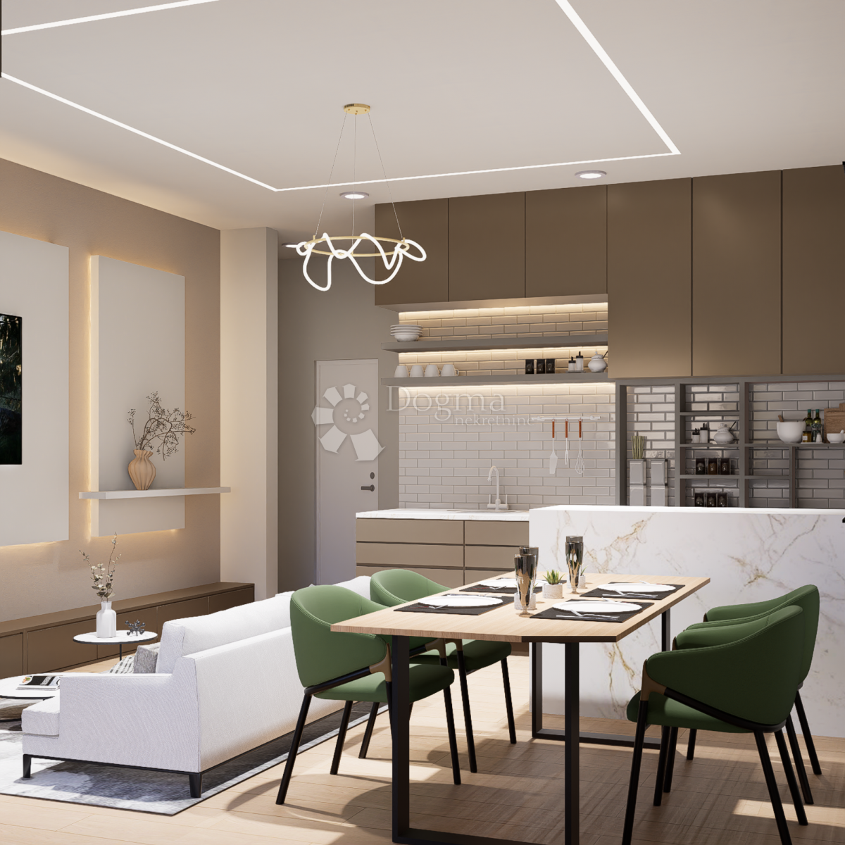 Moderno appartamento con giardino a Kaštel Stari - nuovo edificio vicino al mare