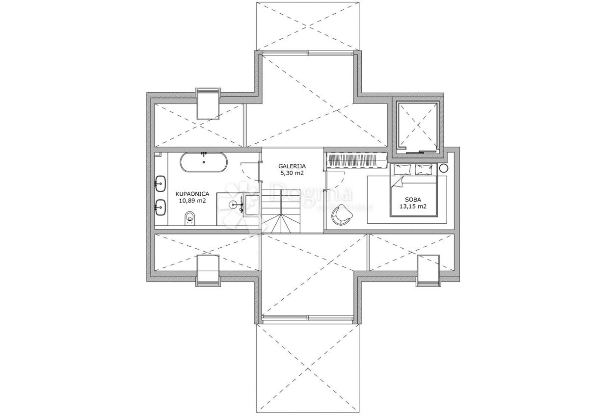 Allogio Staglišće, Trešnjevka - Jug, 165,49m2