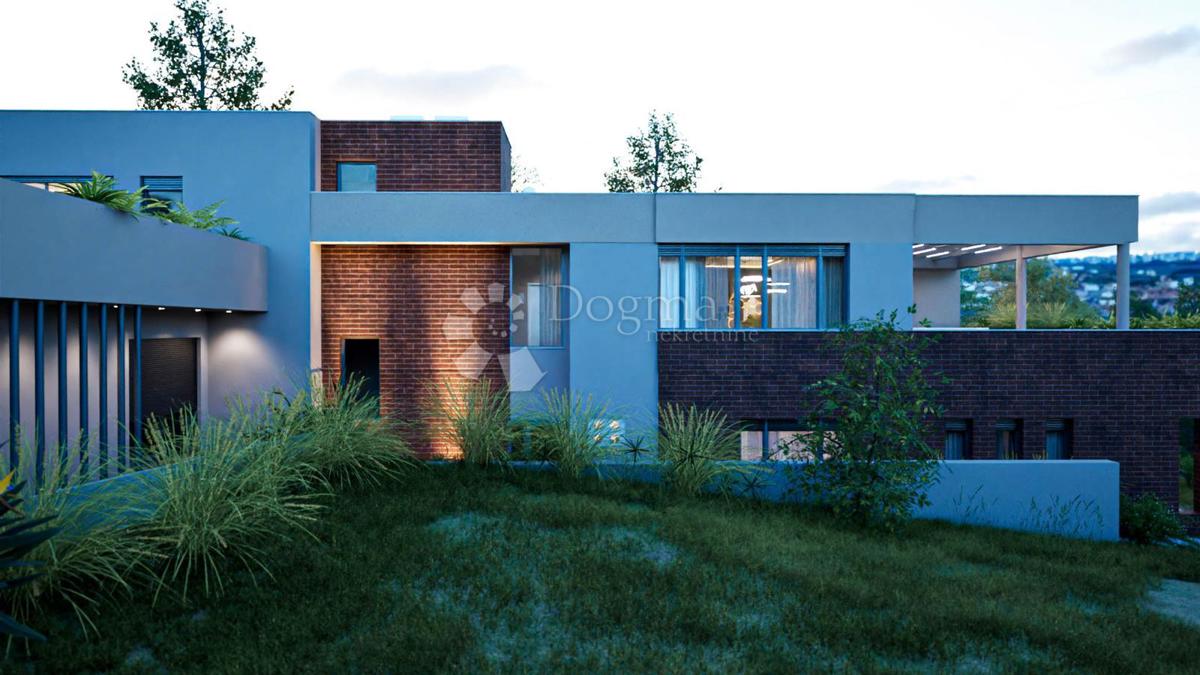 Lussuoso appartamento con due camere da letto, terrazza e giardino nella zona urbana di Vila a Črnomerec (S-2)