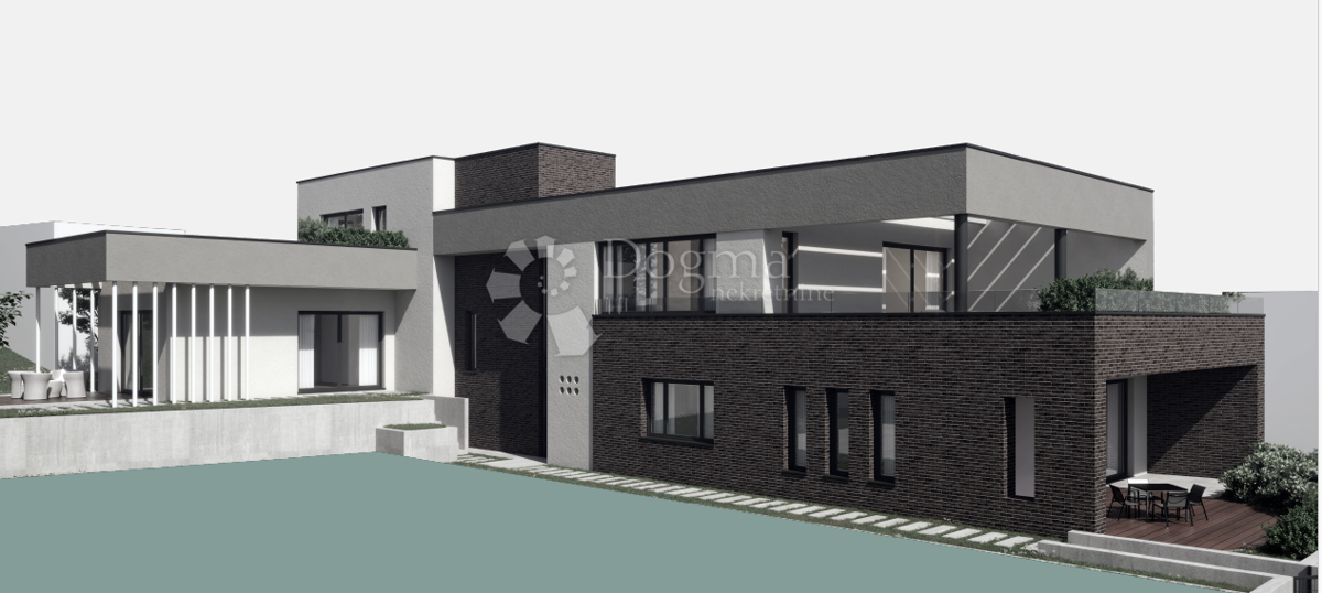 Lussuoso appartamento con due camere da letto, terrazza e giardino nella zona urbana di Vila a Črnomerec (S-2)