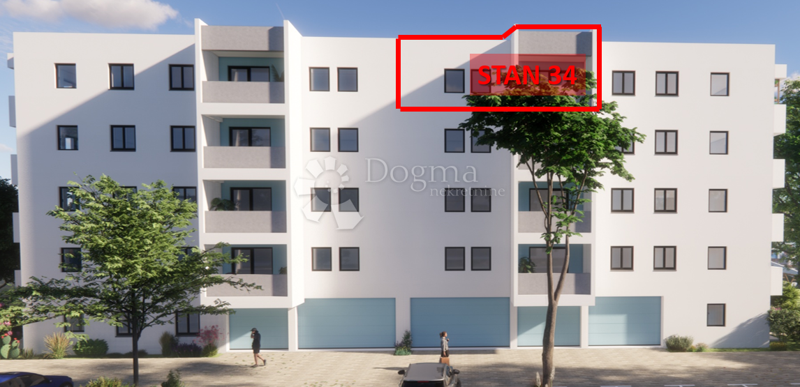 Allogio Monvidal, Pula, 54,96m2