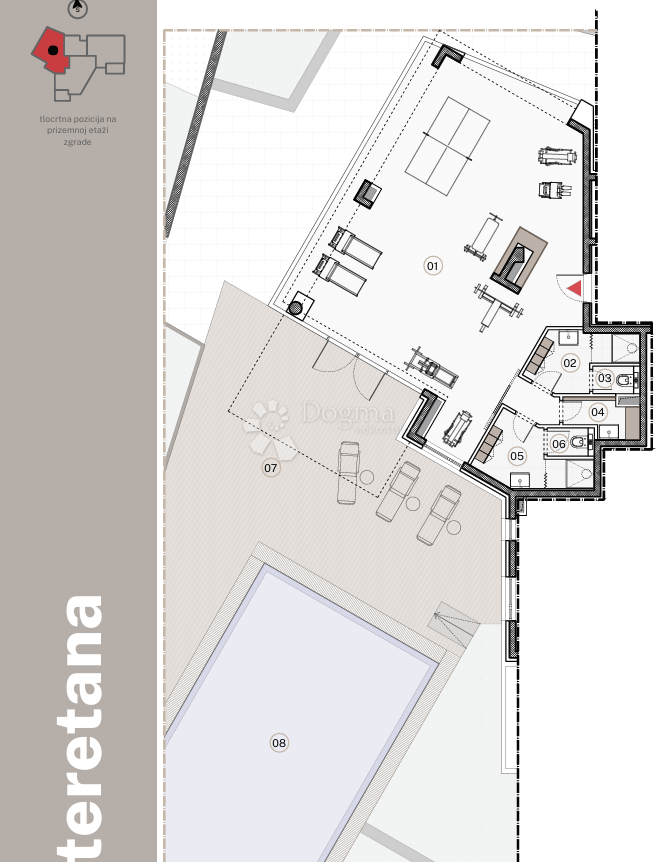 Allogio Jesenice, Dugi Rat, 96,79m2