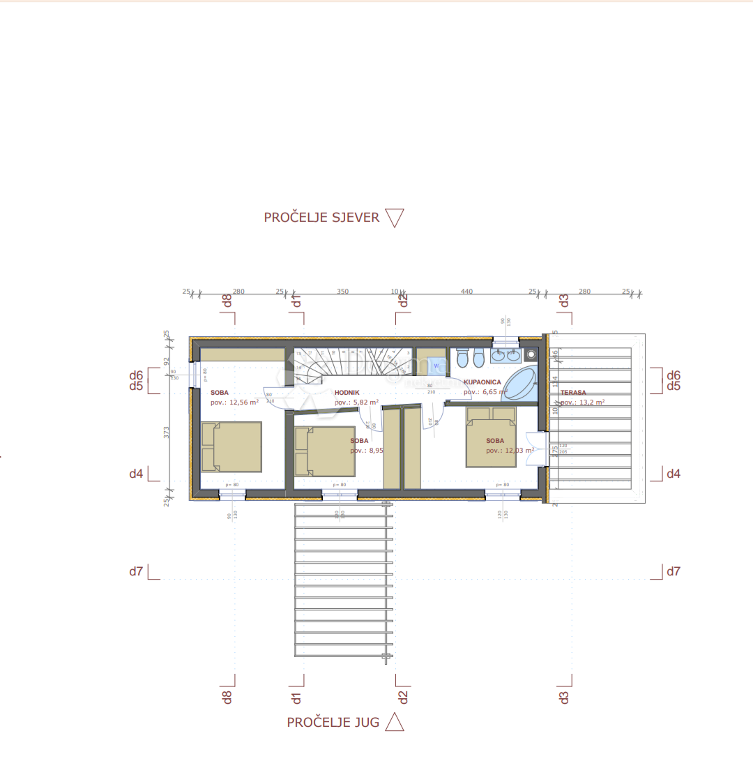Casa Ninski Stanovi, Nin, 130m2