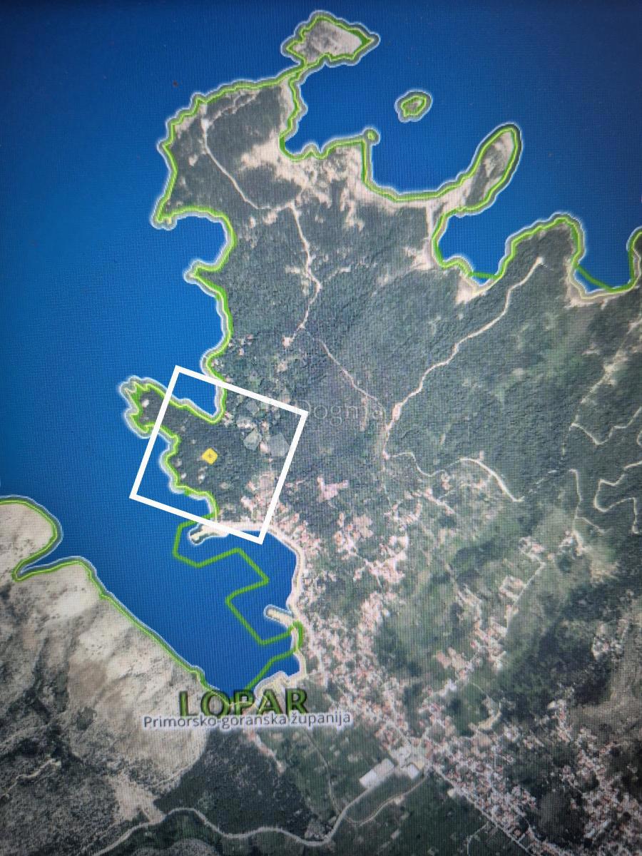 Terreno agricolo Lopar, Rab, 829m2