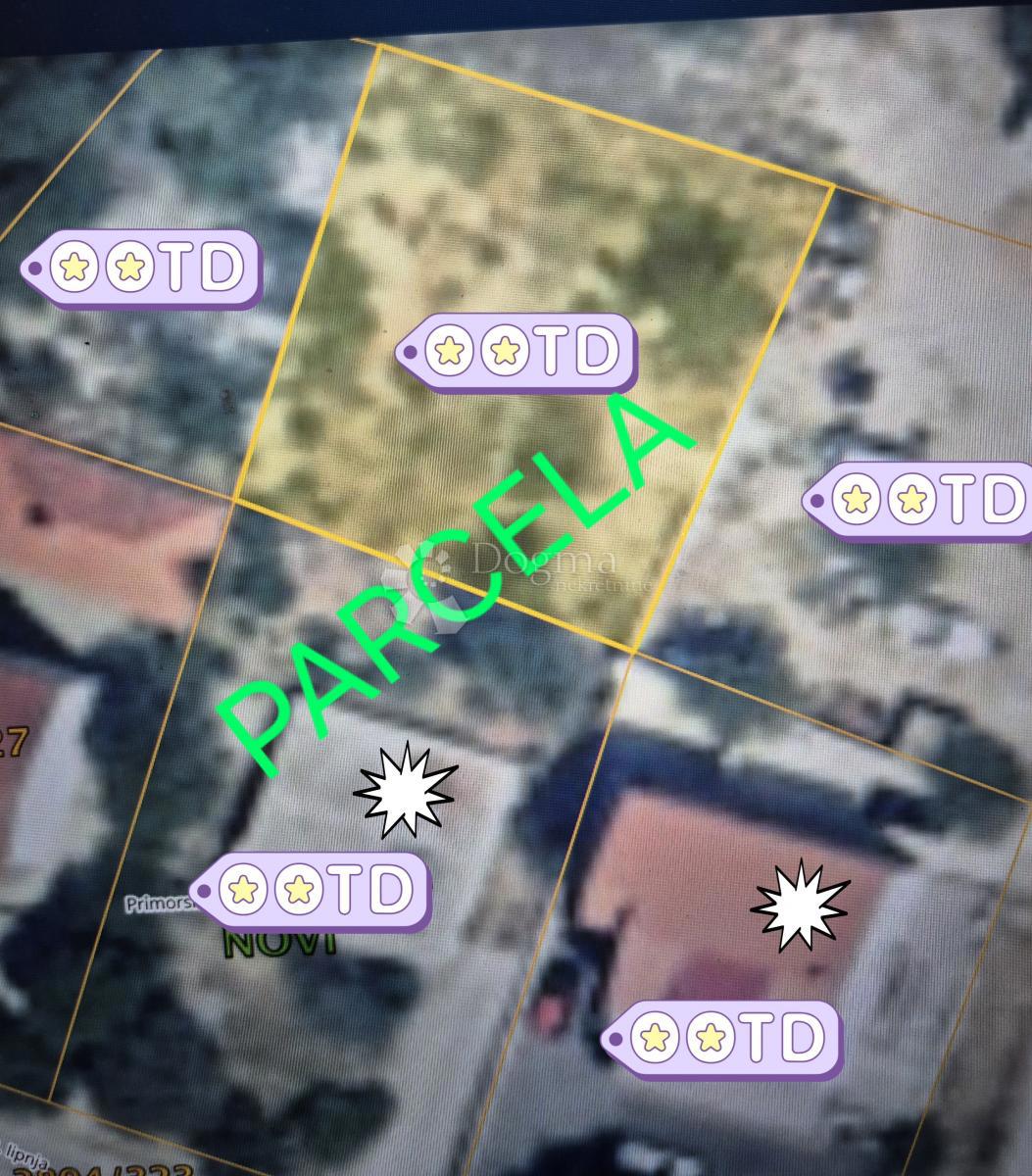 Terreno edificabile Novi Vinodolski, 1.198m2